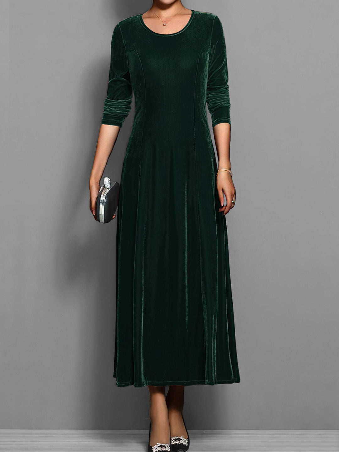Lily | Women's Long Sleeve Maxi Evening Dress