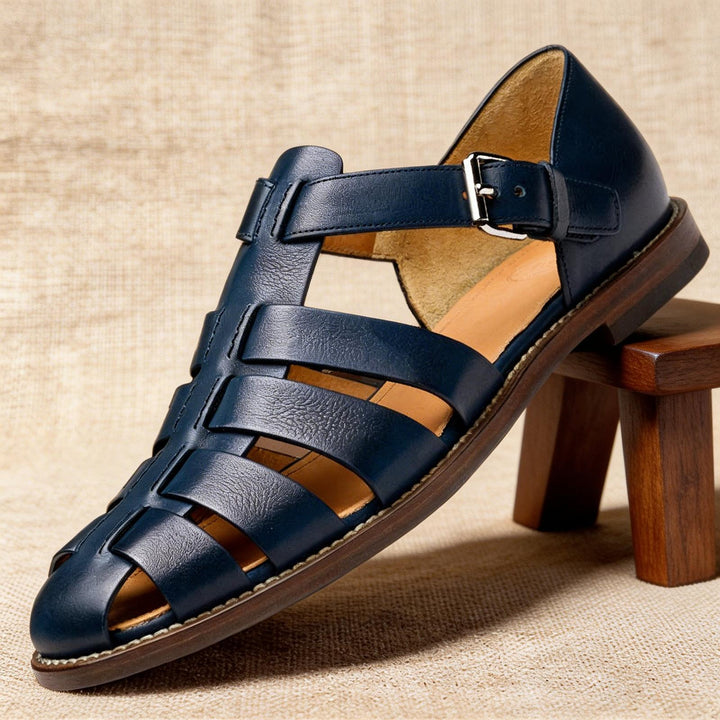 Lucas | Fisherman Sandals Premium Leather Closed-Toe Adjustable