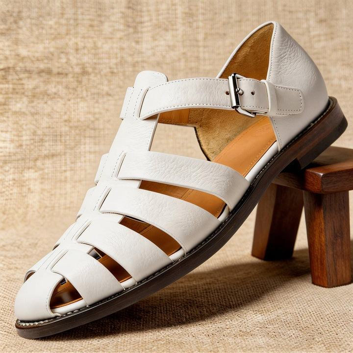 Lucas | Fisherman Sandals Premium Leather Closed-Toe Adjustable