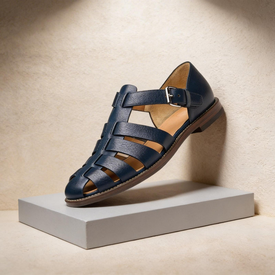Lucas | Fisherman Sandals Premium Leather Closed-Toe Adjustable