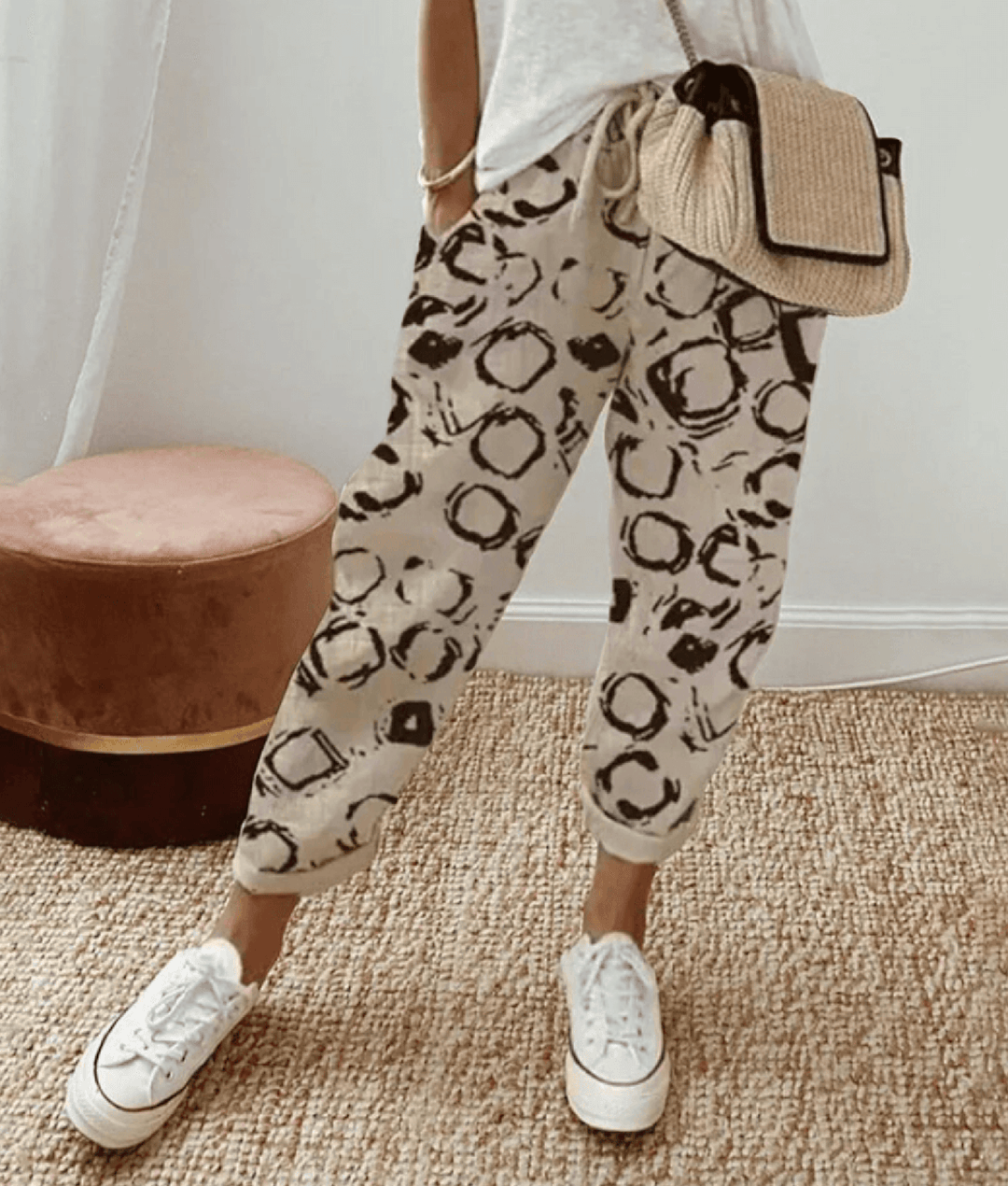 Lyra | Breathable Retro-Style Pants