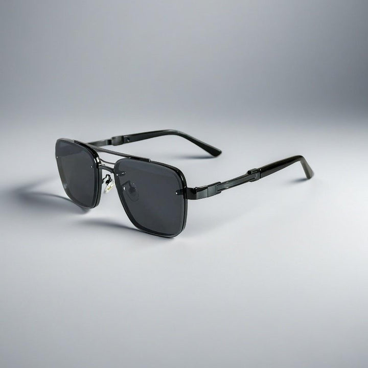 Madison | Sunglasses Aviator Square Gradient Lenses Metal Frame