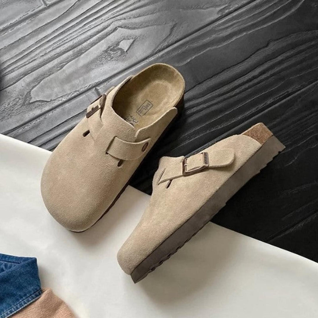 Madison | Women's Closed Toe Buckle Casual Comfort Sandals