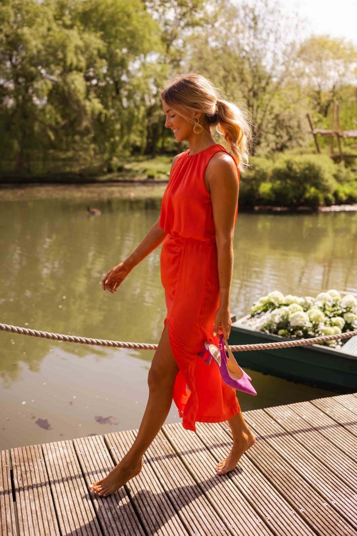 Madison | Women's Elegant Sleeveless Midi Summer Dress