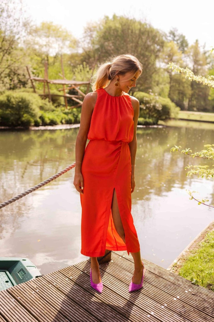 Madison | Women's Elegant Sleeveless Midi Summer Dress