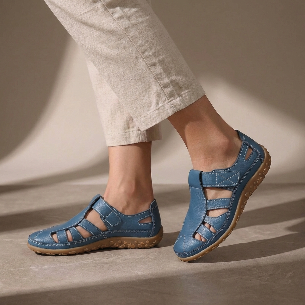 Makayla | Women Orthopedic Cutout Strap Casual Shoes