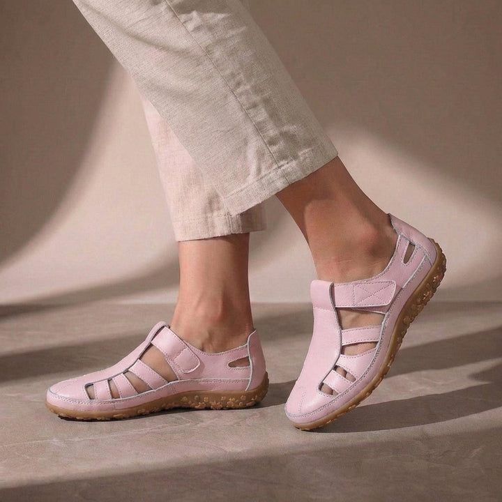 Makayla | Women Orthopedic Cutout Strap Casual Shoes