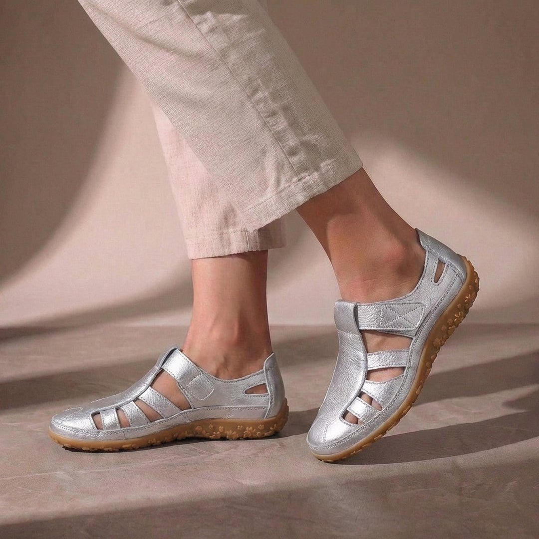 Makayla | Women Orthopedic Cutout Strap Casual Shoes