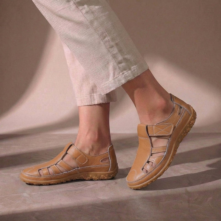 Makayla | Women Orthopedic Cutout Strap Casual Shoes