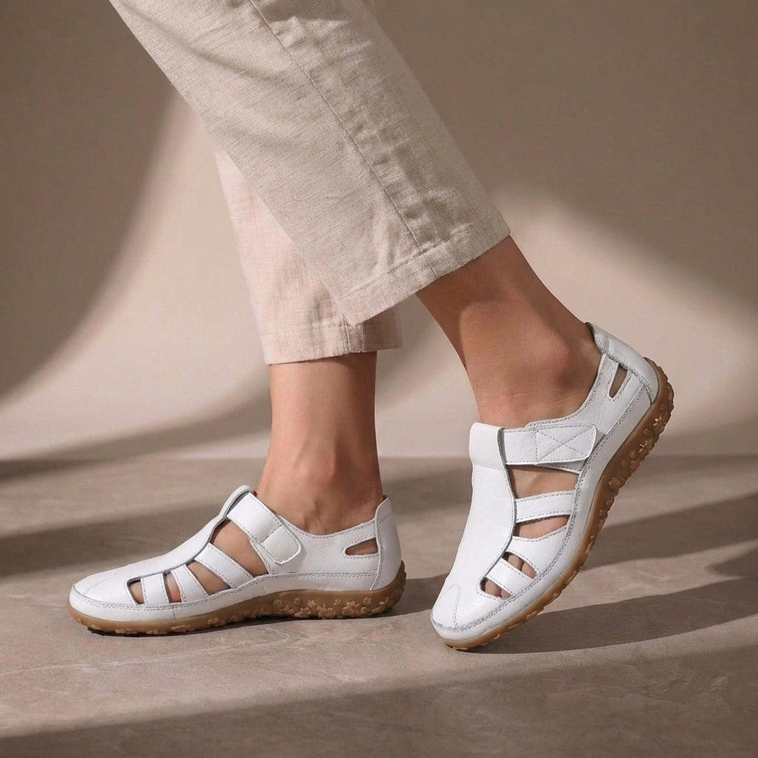 Makayla | Women Orthopedic Cutout Strap Casual Shoes