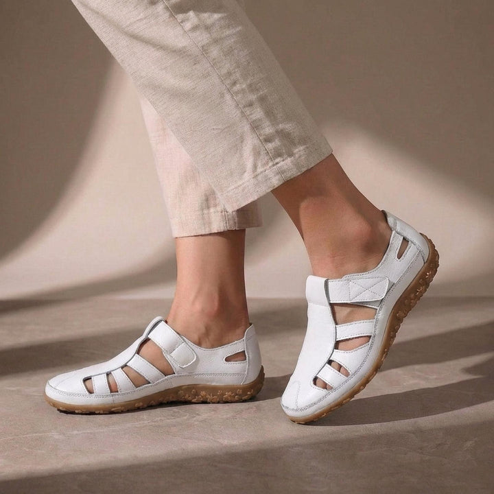 Makayla | Women Orthopedic Cutout Strap Casual Shoes