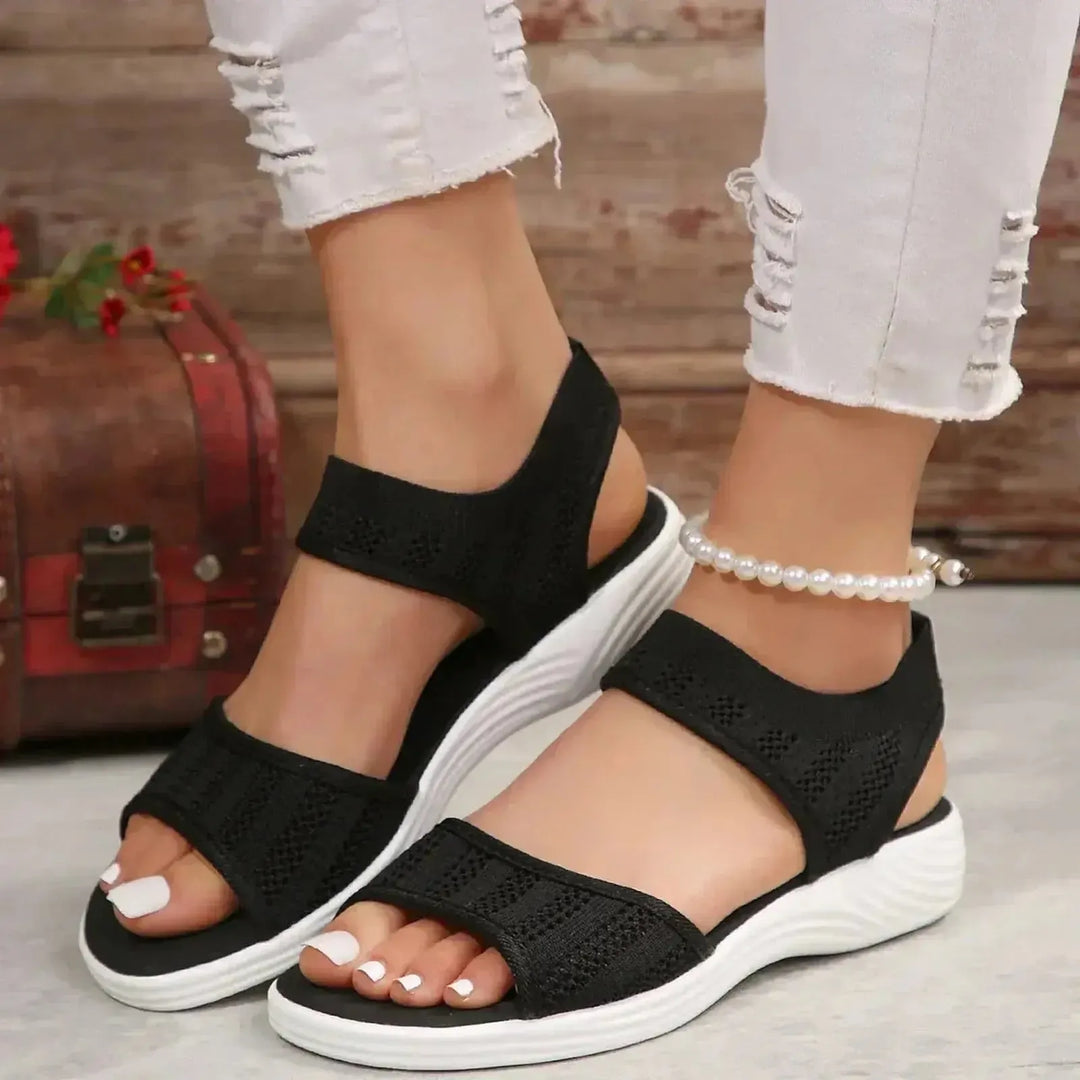 Makayla | Women's Open Toe Platform Casual Comfort Sandals