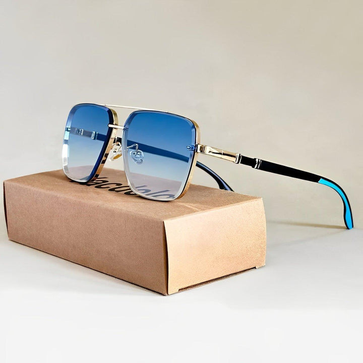Mason | Sunglasses Aviator Style Gradient Lens UV400 Protection