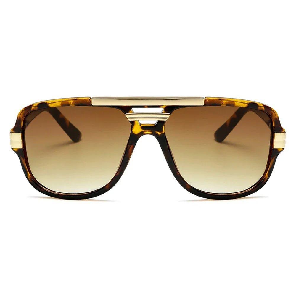 Matthew | Sunglasses Aviator Square Frame Gradient Lens UV400