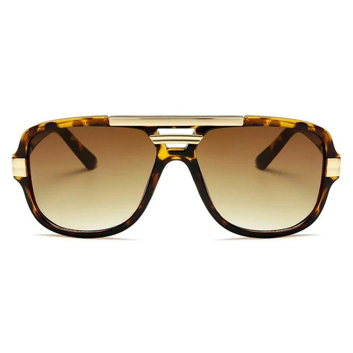 Matthew | Sunglasses Aviator Square Frame Gradient Lens UV400