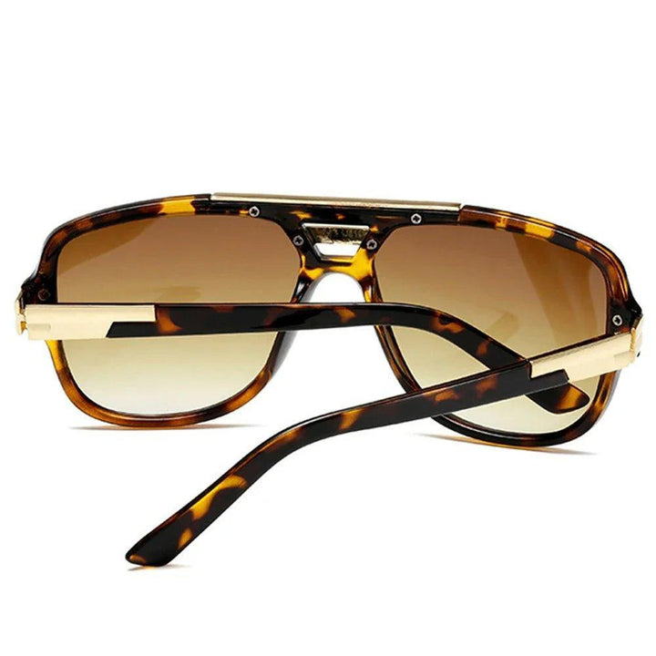 Matthew | Sunglasses Aviator Square Frame Gradient Lens UV400