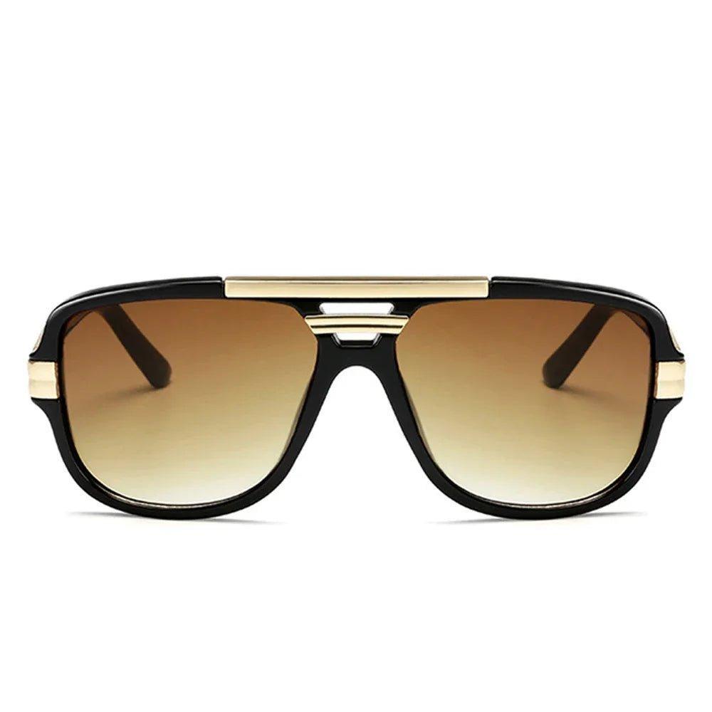 Matthew | Sunglasses Aviator Square Frame Gradient Lens UV400
