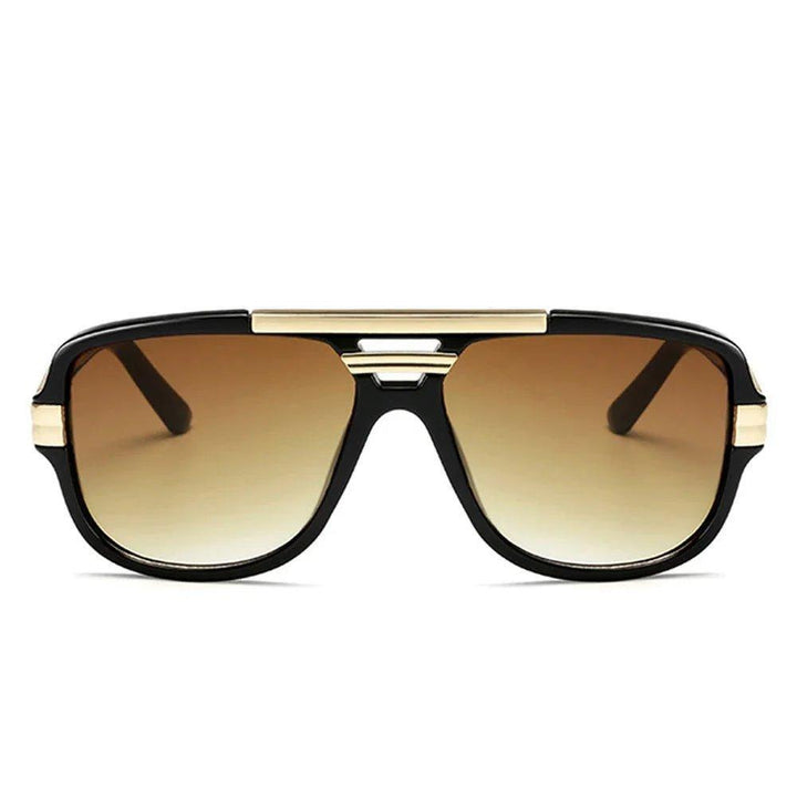 Matthew | Sunglasses Aviator Square Frame Gradient Lens UV400