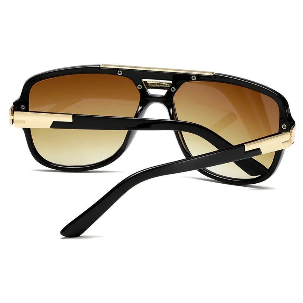 Matthew | Sunglasses Aviator Square Frame Gradient Lens UV400