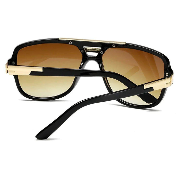 Matthew | Sunglasses Aviator Square Frame Gradient Lens UV400