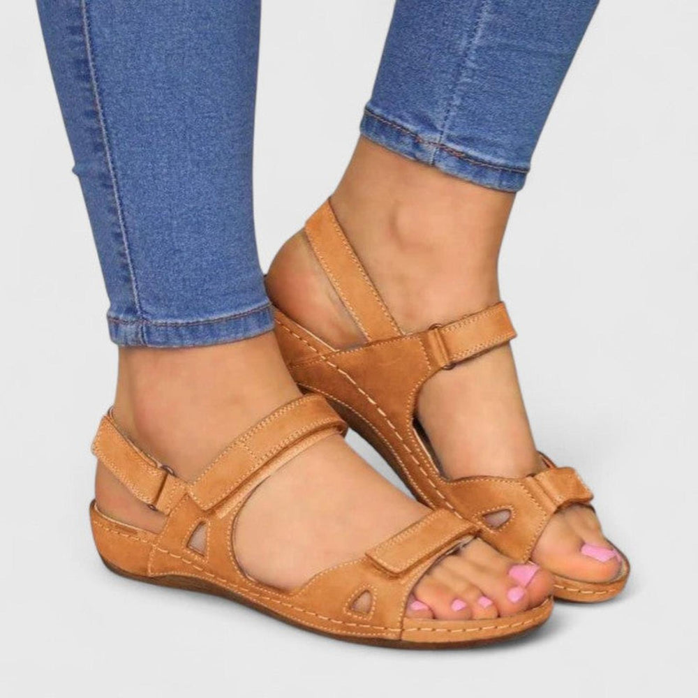 Mia | Women Orthopedic Strap Flat Casual Sandals