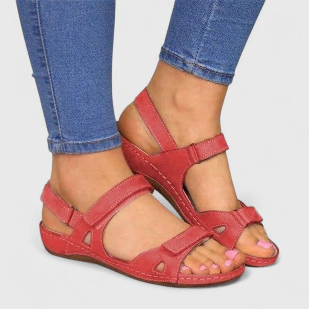 Mia | Women Orthopedic Strap Flat Casual Sandals