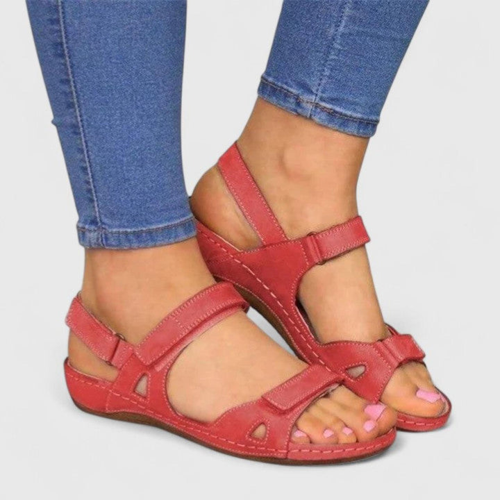 Mia | Women Orthopedic Strap Flat Casual Sandals
