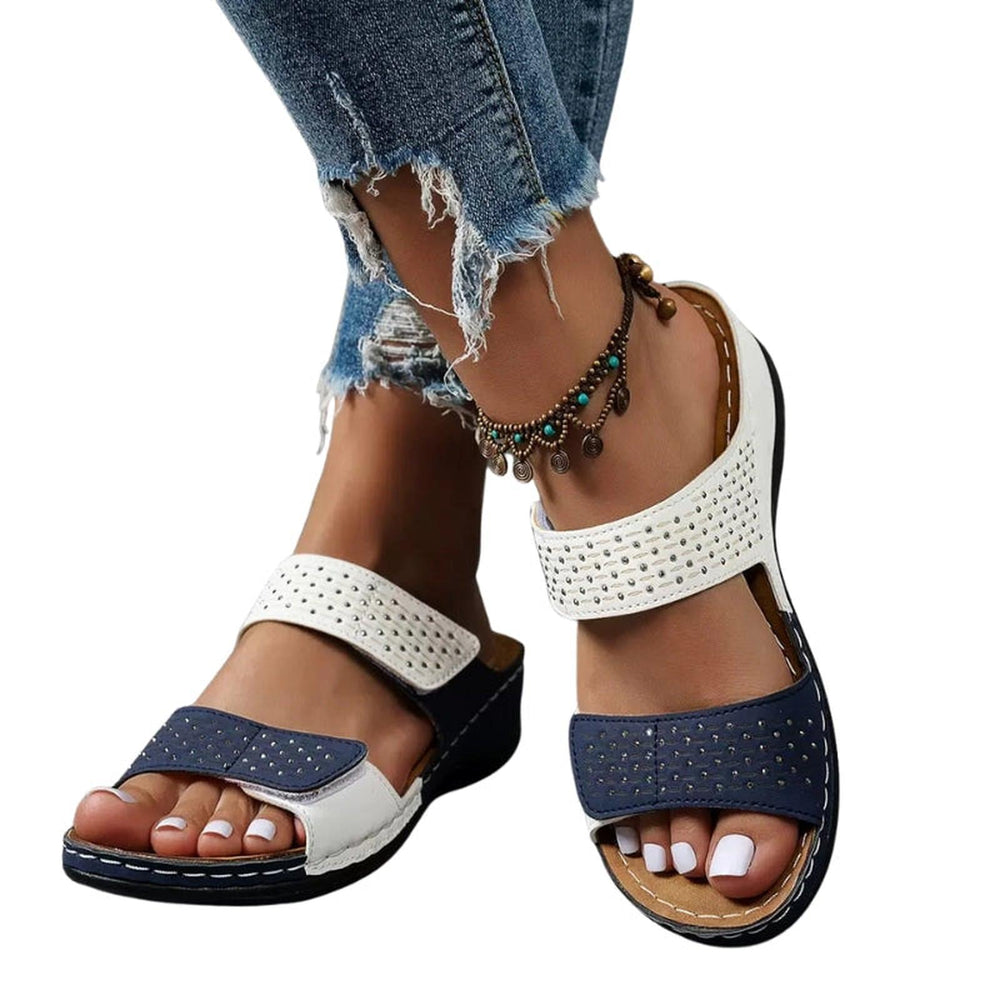 Mia | Women's Breathable Comfort Espadrilles Slide Sandals