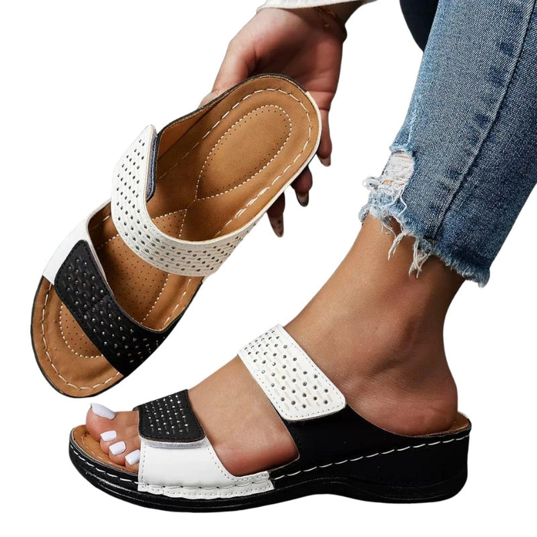 Mia | Women's Breathable Comfort Espadrilles Slide Sandals