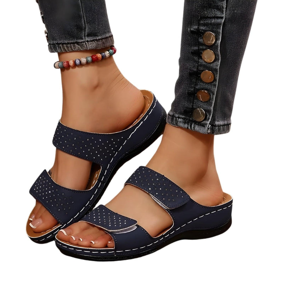 Mia | Women's Breathable Comfort Espadrilles Slide Sandals