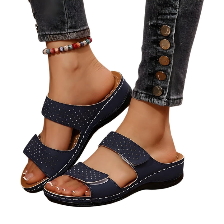Mia | Women's Breathable Comfort Espadrilles Slide Sandals