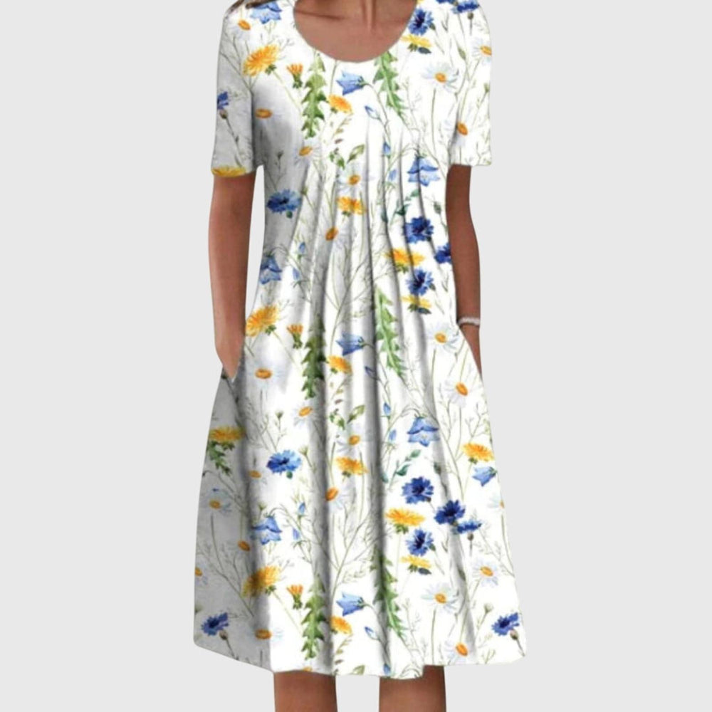 Mira | Elegant Layered Midi Dress