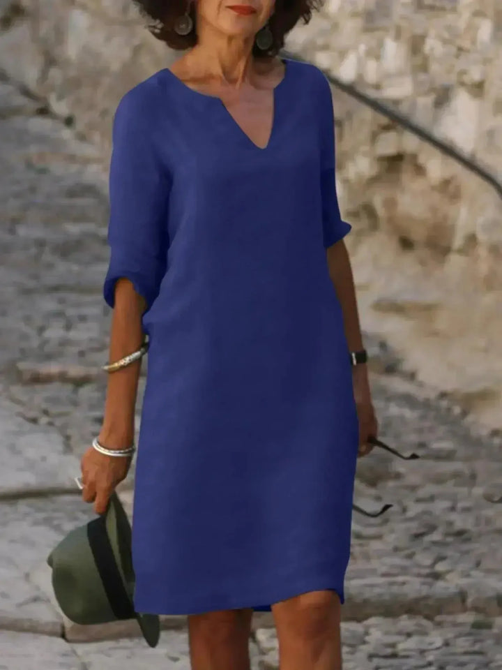 Morgan | Women's Summer Midi Three Quarter Sleeve Dress