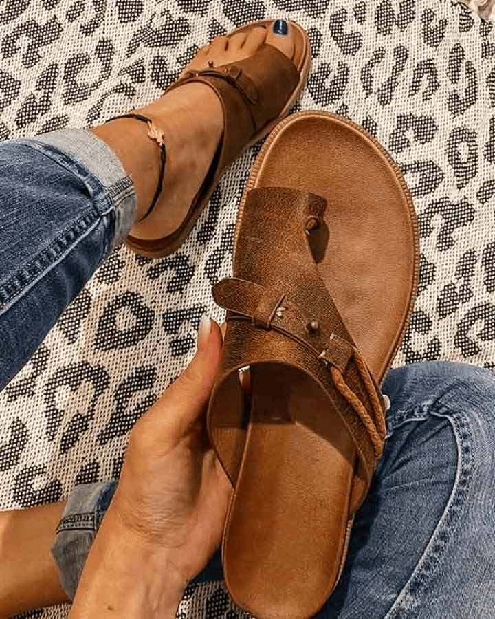 Morgan | Women's Vintage Cross Strap Espadrilles Sandals