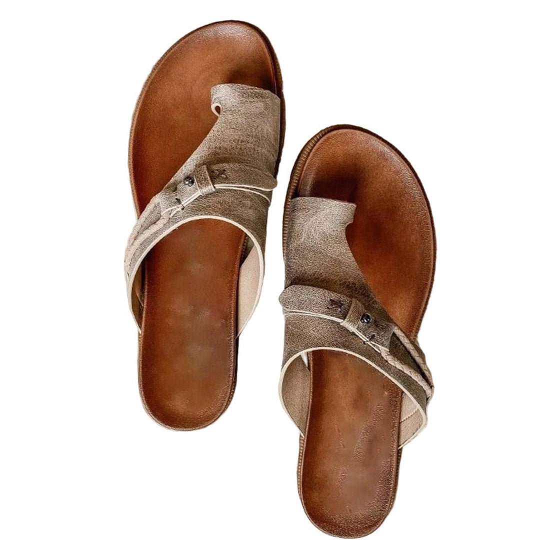 Morgan | Women's Vintage Cross Strap Espadrilles Sandals
