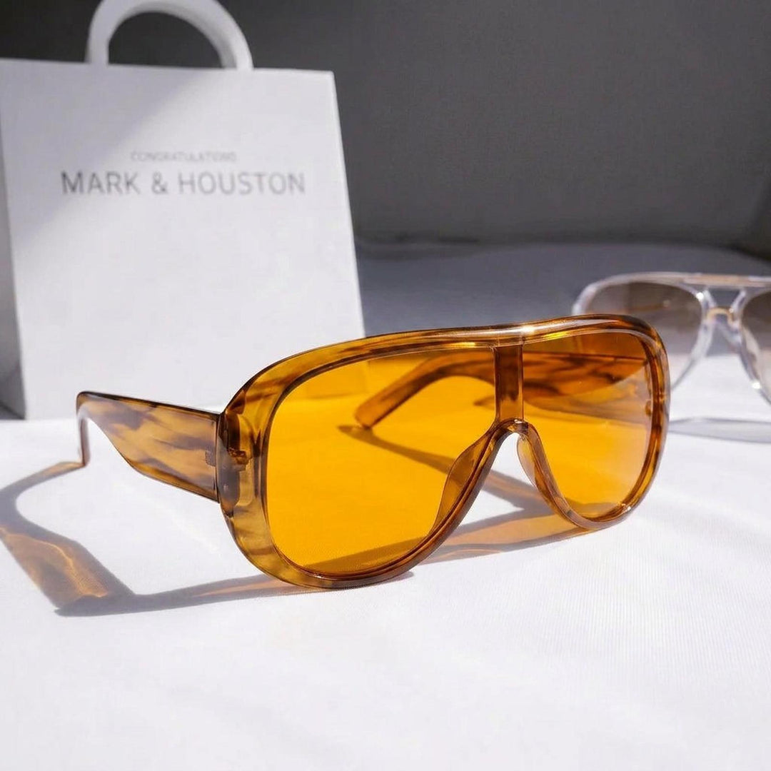 Olivia | Sunglasses Retro Aviator Style UV400 Protection Tortoiseshell