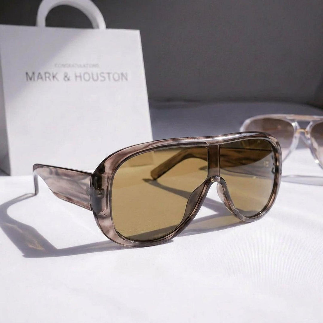 Olivia | Sunglasses Retro Aviator Style UV400 Protection Tortoiseshell