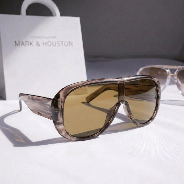 Olivia | Sunglasses Retro Aviator Style UV400 Protection Tortoiseshell