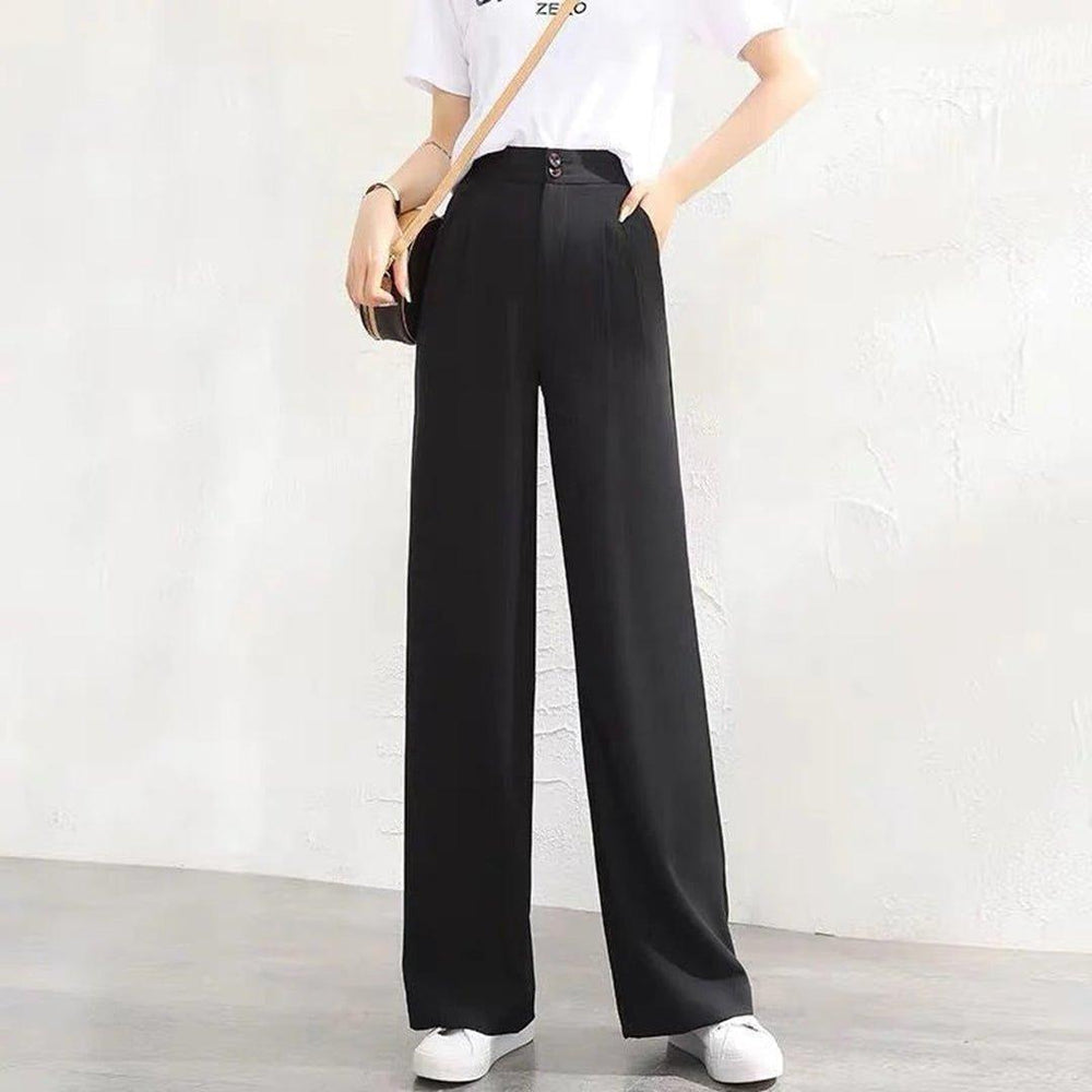 Penelope | Linen Wide Leg Pants High Waisted Breathable Lightweight
