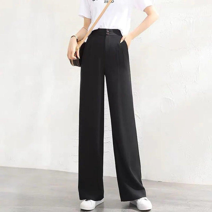 Penelope | Linen Wide Leg Pants High Waisted Breathable Lightweight