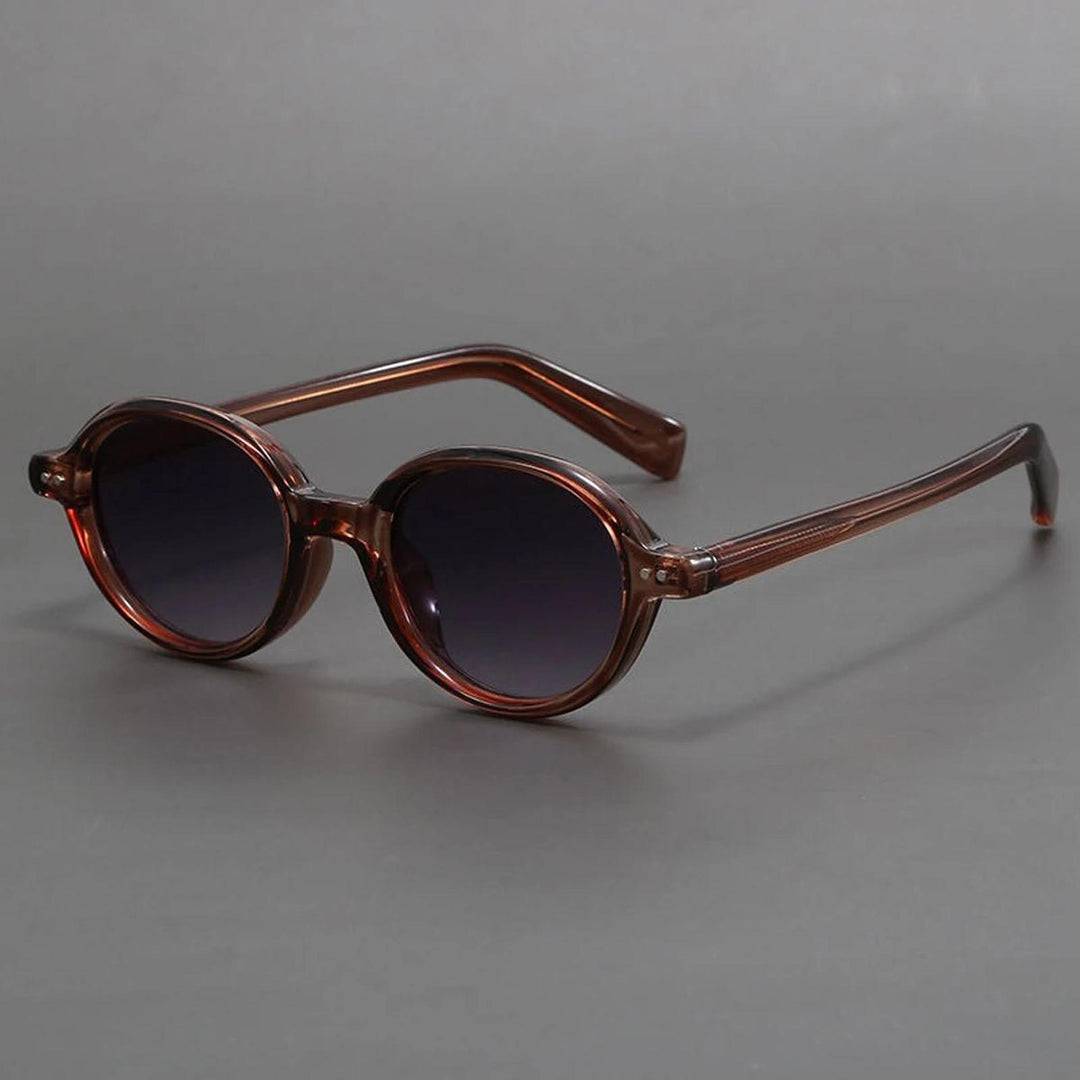Penelope | Sunglasses Oval Acetate Polarized TR90 Arms Green Lenses