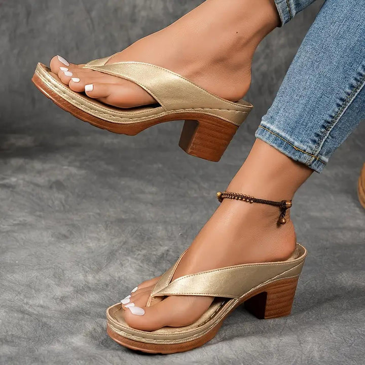 Penelope | Women's Classic Low Heel Espadrilles Sandals
