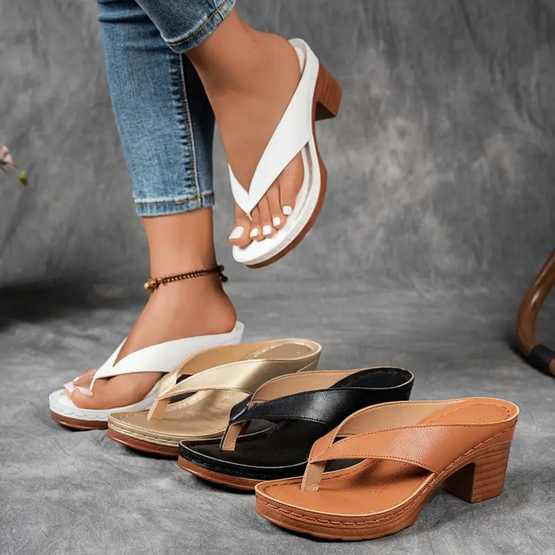 Penelope | Women's Classic Low Heel Espadrilles Sandals