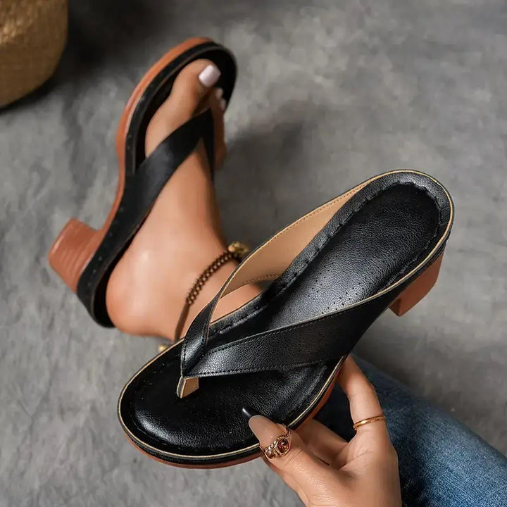 Penelope | Women's Classic Low Heel Espadrilles Sandals