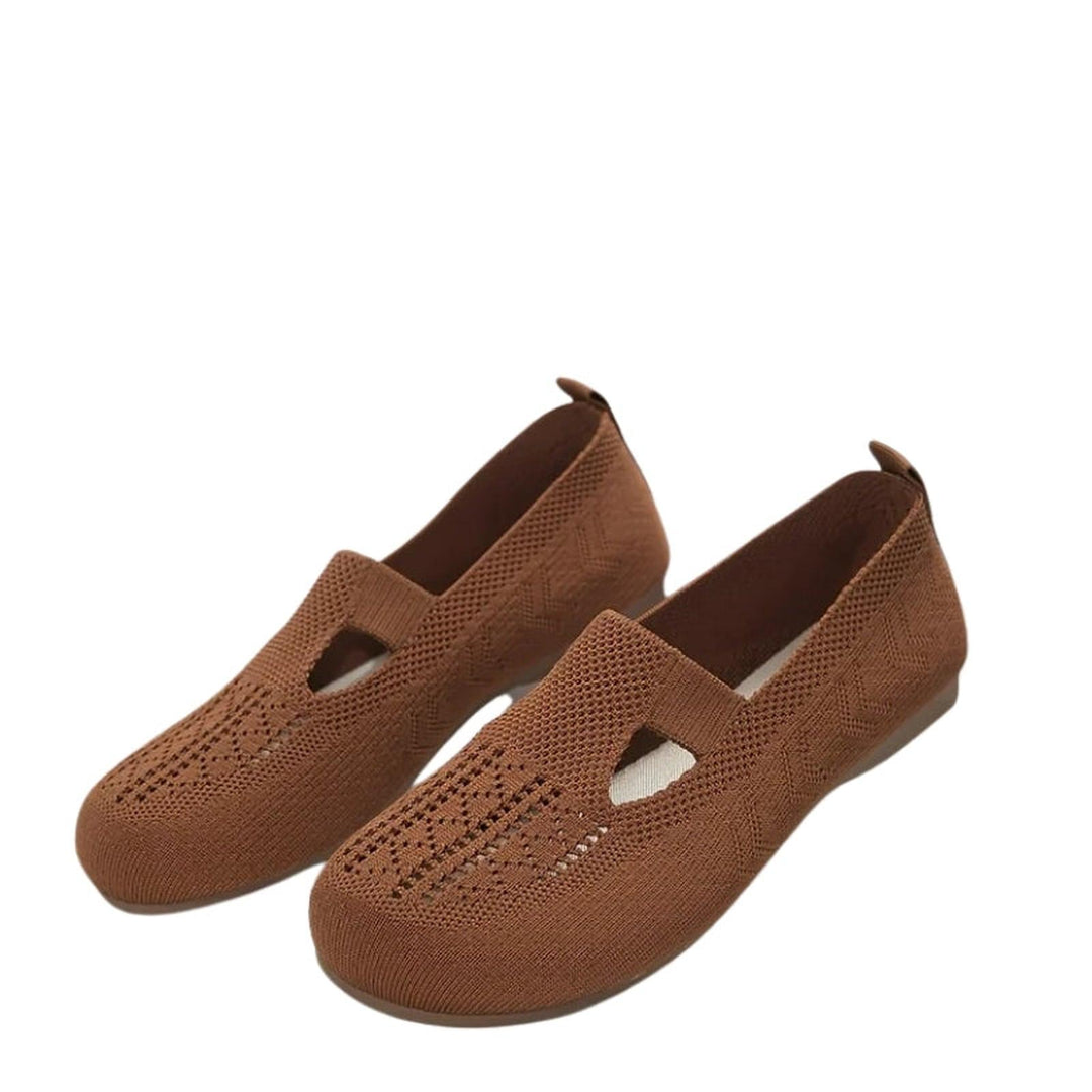 Peyton | Women's Breathable Knit Espadrilles Comfort Flats
