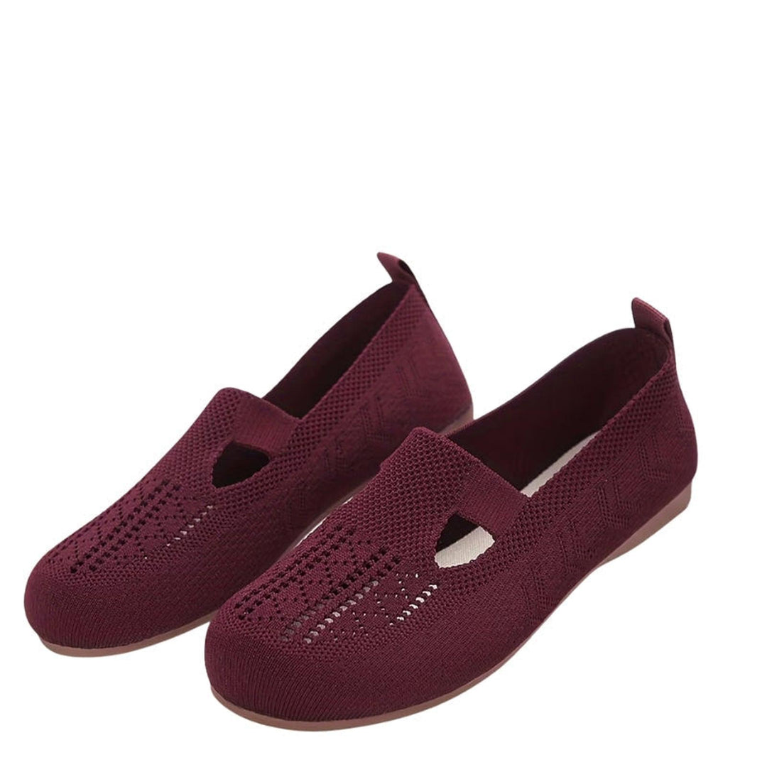 Peyton | Women's Breathable Knit Espadrilles Comfort Flats