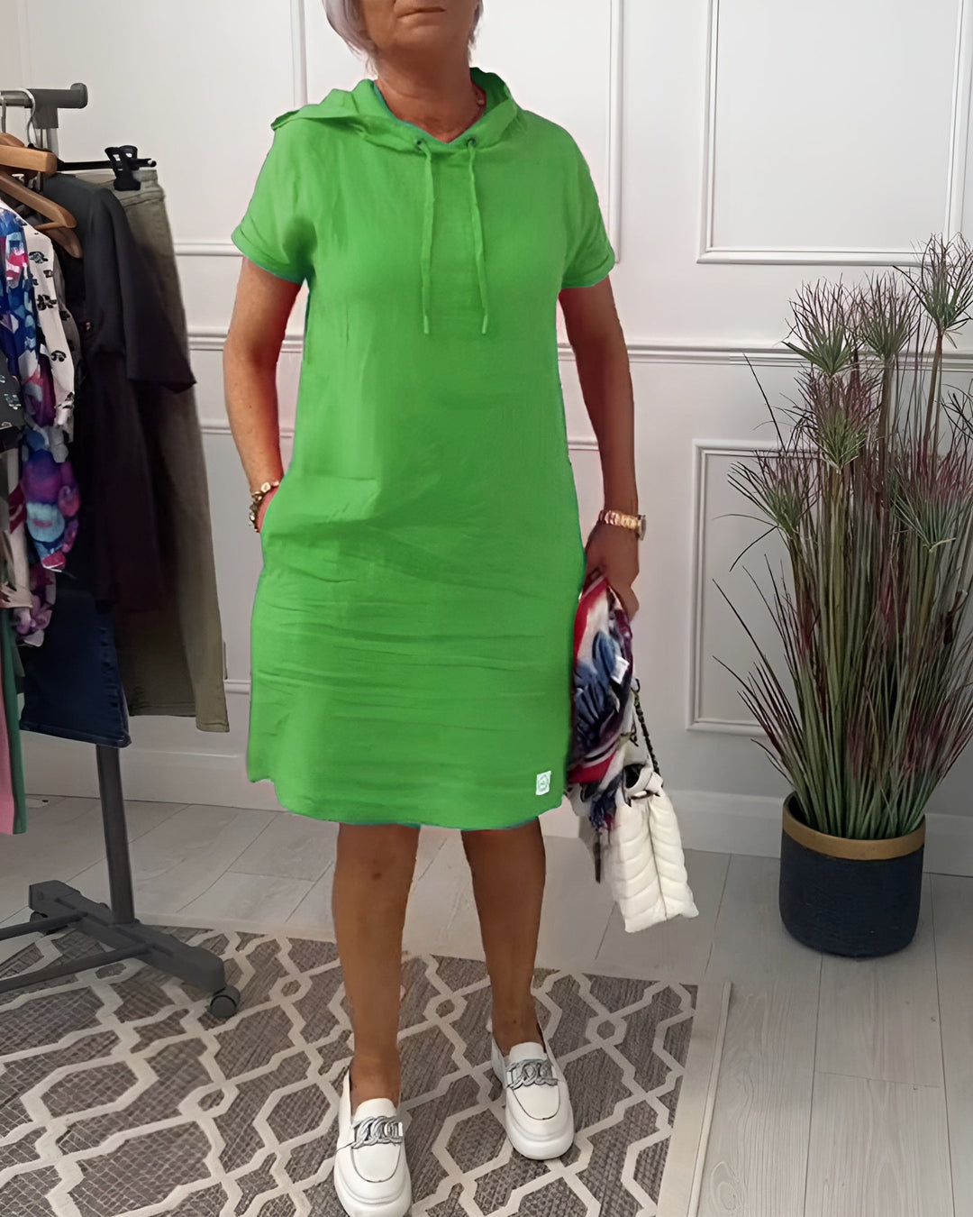 Peyton | Women's Casual Hoodie Mini Summer Dress