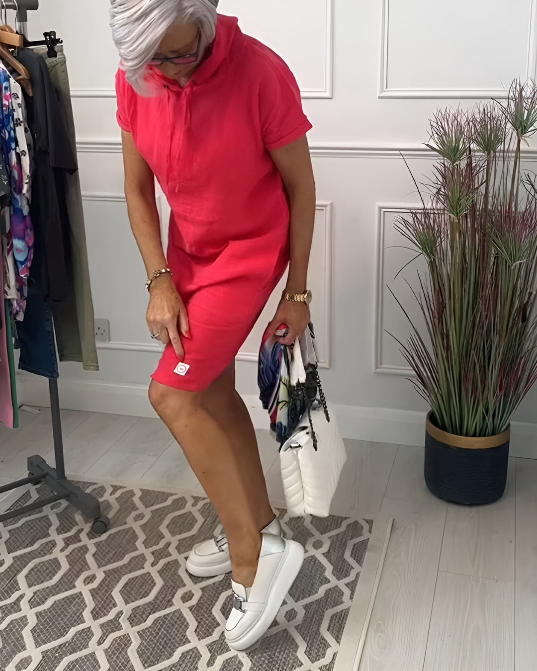 Peyton | Women's Casual Hoodie Mini Summer Dress