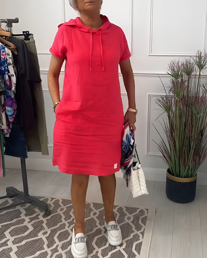 Peyton | Women's Casual Hoodie Mini Summer Dress