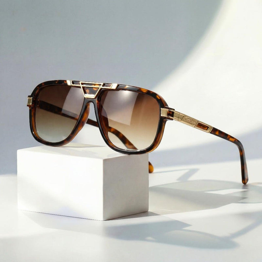 Ryan | Sunglasses Retro Aviator UV400 Protection Gradient Lenses